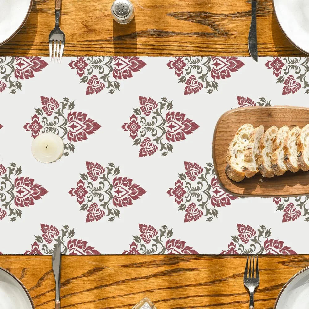 Ishro Home Premium Table Runner – Soft European-Standard Fabric, Elegant Soft Feel, Machine Washable, Timeless Design |